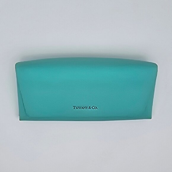 Tiffany & Co TF1127 6122 Polished Black Gold Cat Eye Eyeglasses Frame w/ Case - Picture 16 of 16